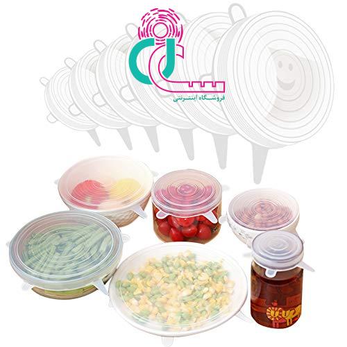 درپوش محافظ غذا سیلیکونی بسته ۶ عددی - Image 2