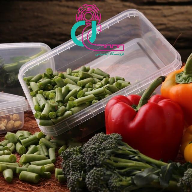 ظروف درب دار فریزری