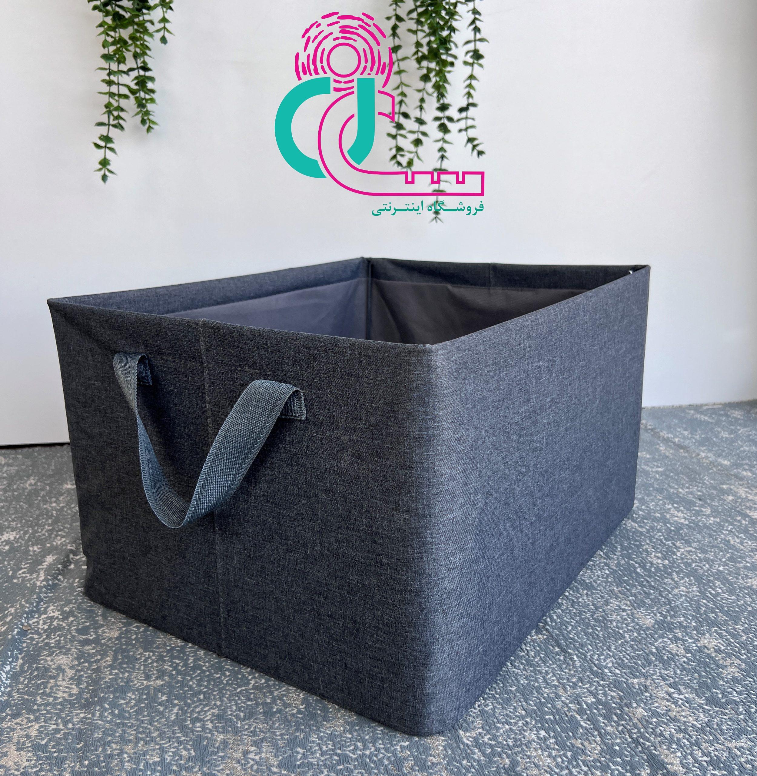 باکس برزنتی بدون درب طوسی بزرگ