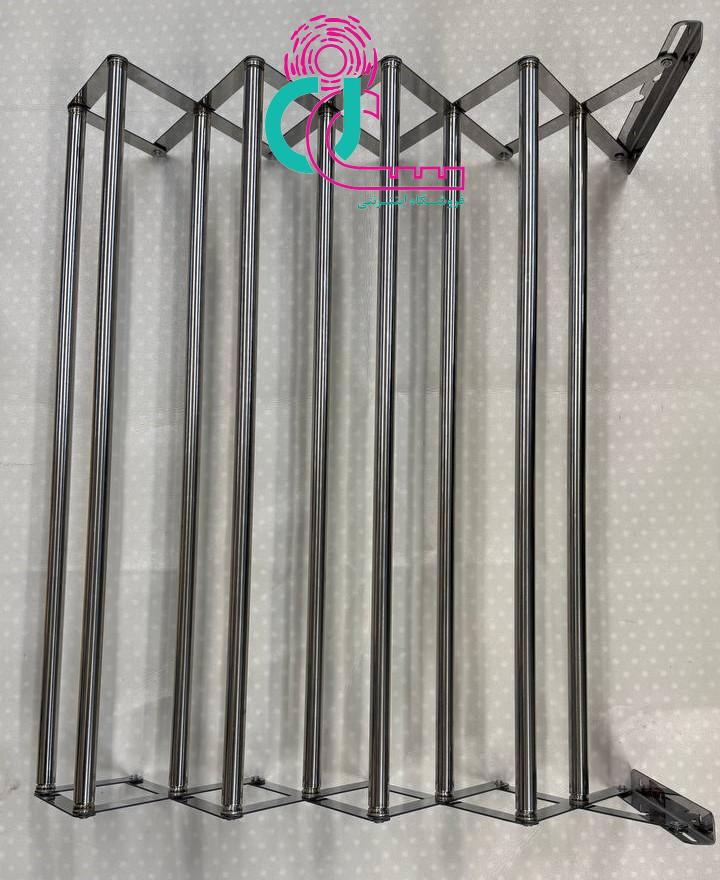 رخت آویز تاشو فلزی (برند رنگین کمان ) - Image 4